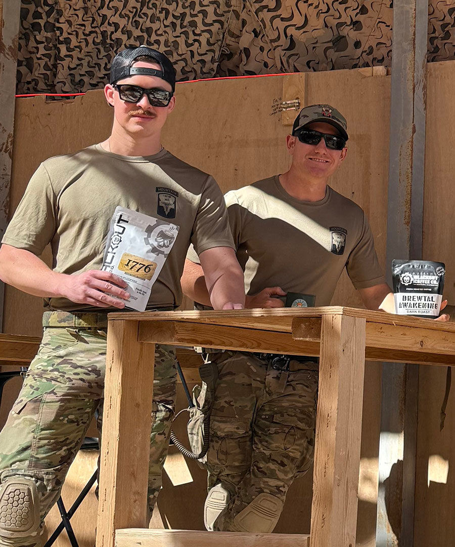 Operation Blackout care package for deployed troops
